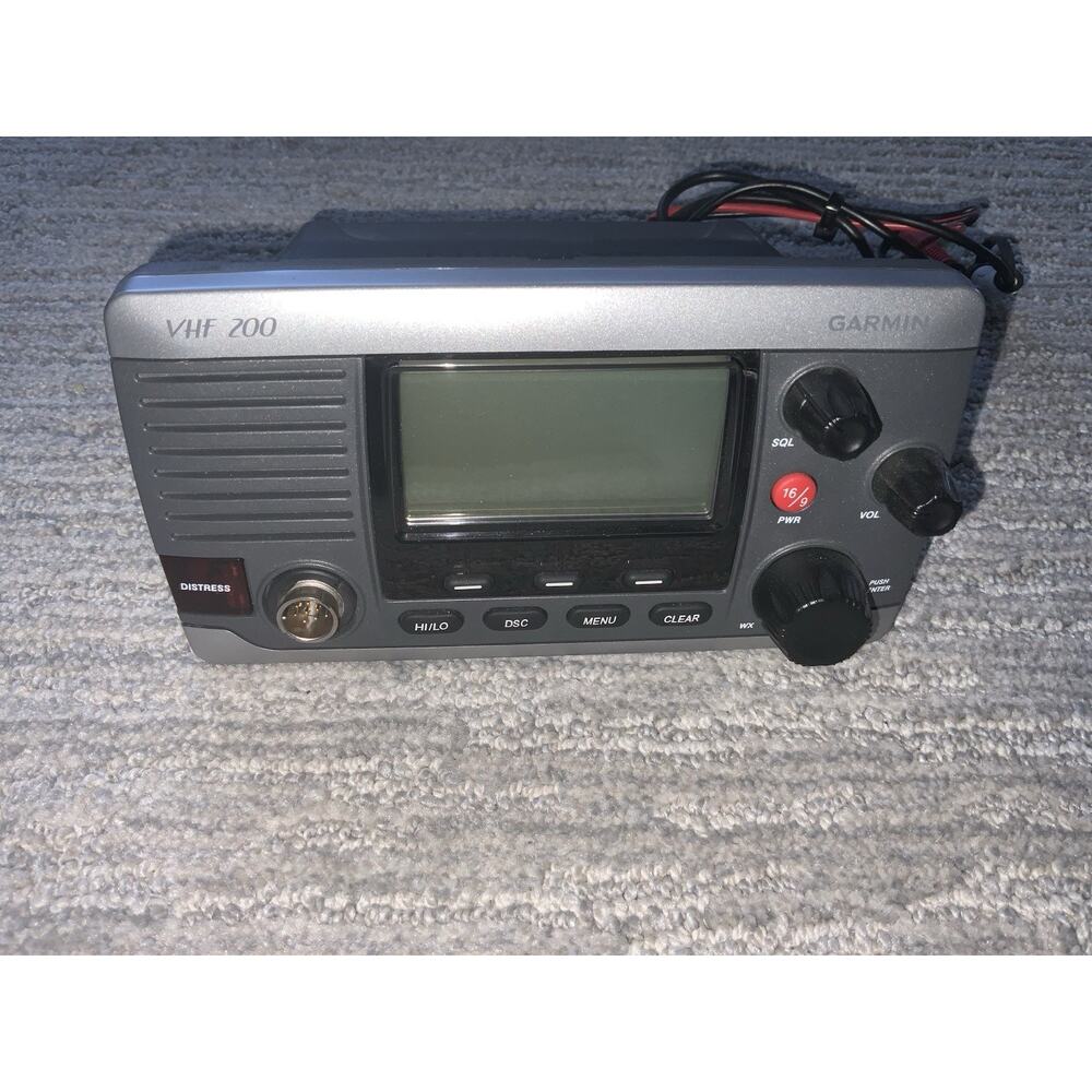 Garmin VHF 200 Marine Radio Head Deck Only